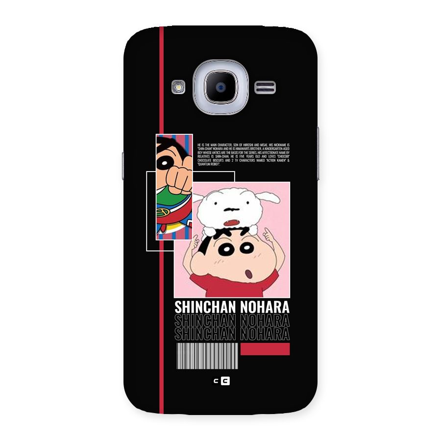 Shinchan Nohara Back Case for Galaxy J2 Pro