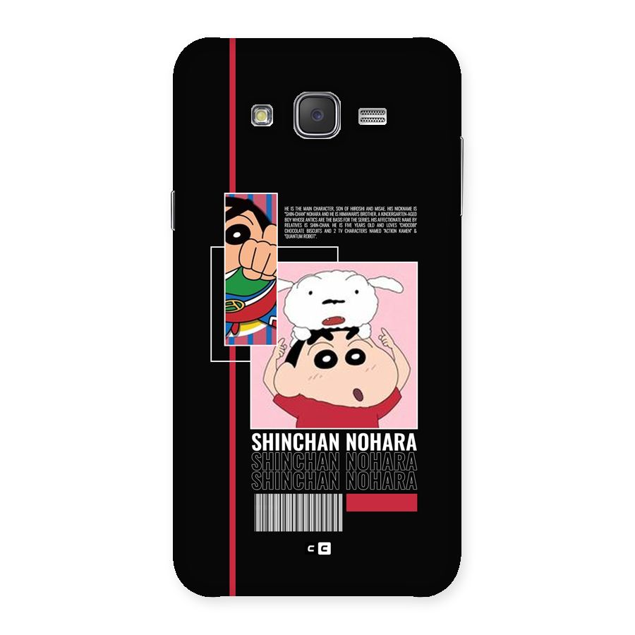 Shinchan Nohara Back Case for Galaxy J7