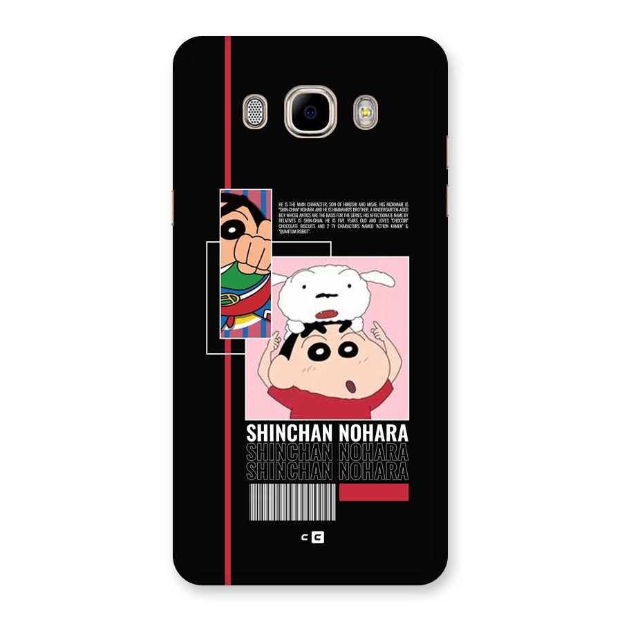 Shinchan Nohara Back Case for Galaxy J7 2016