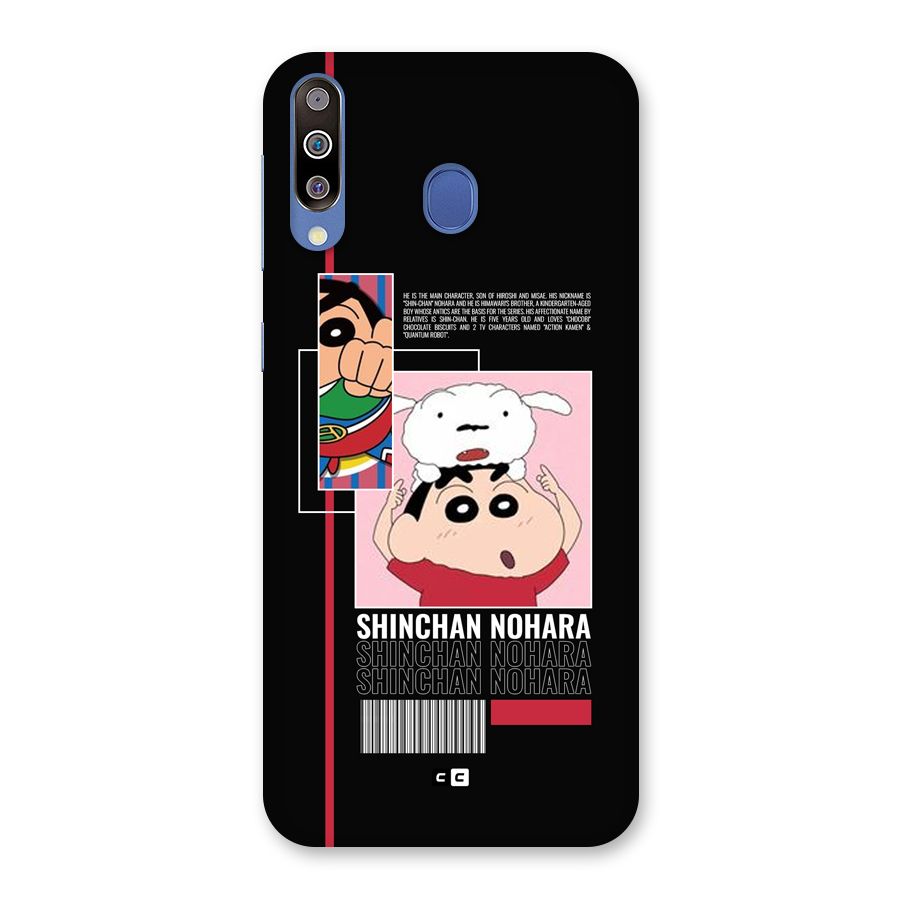 Shinchan Nohara Back Case for Galaxy M30