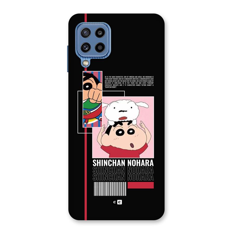 Shinchan Nohara Back Case for Galaxy M32