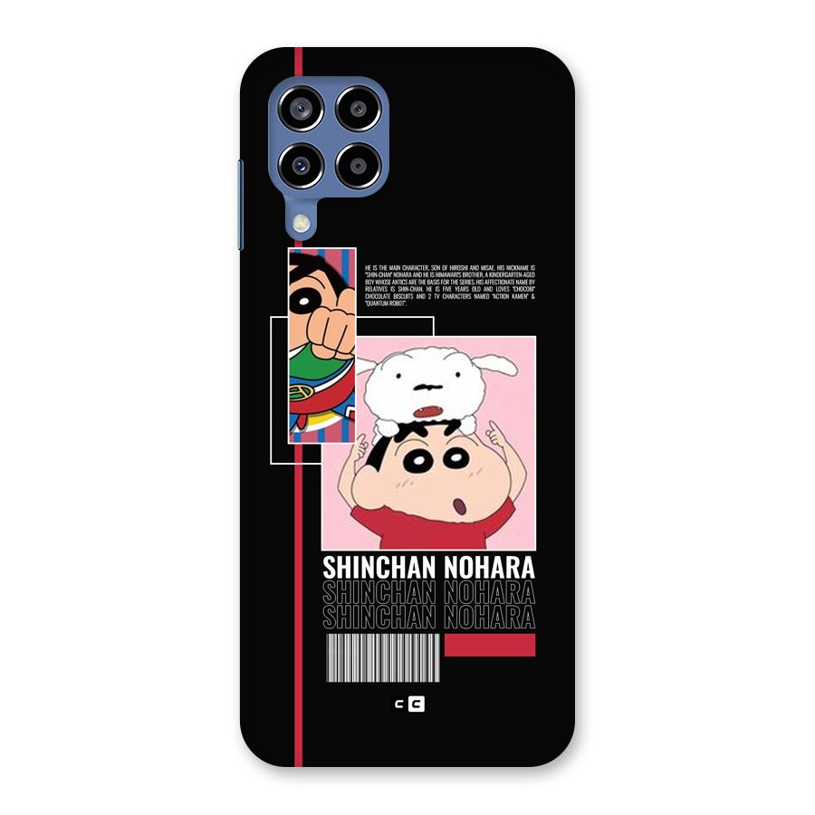 Shinchan Nohara Back Case for Galaxy M53 5G