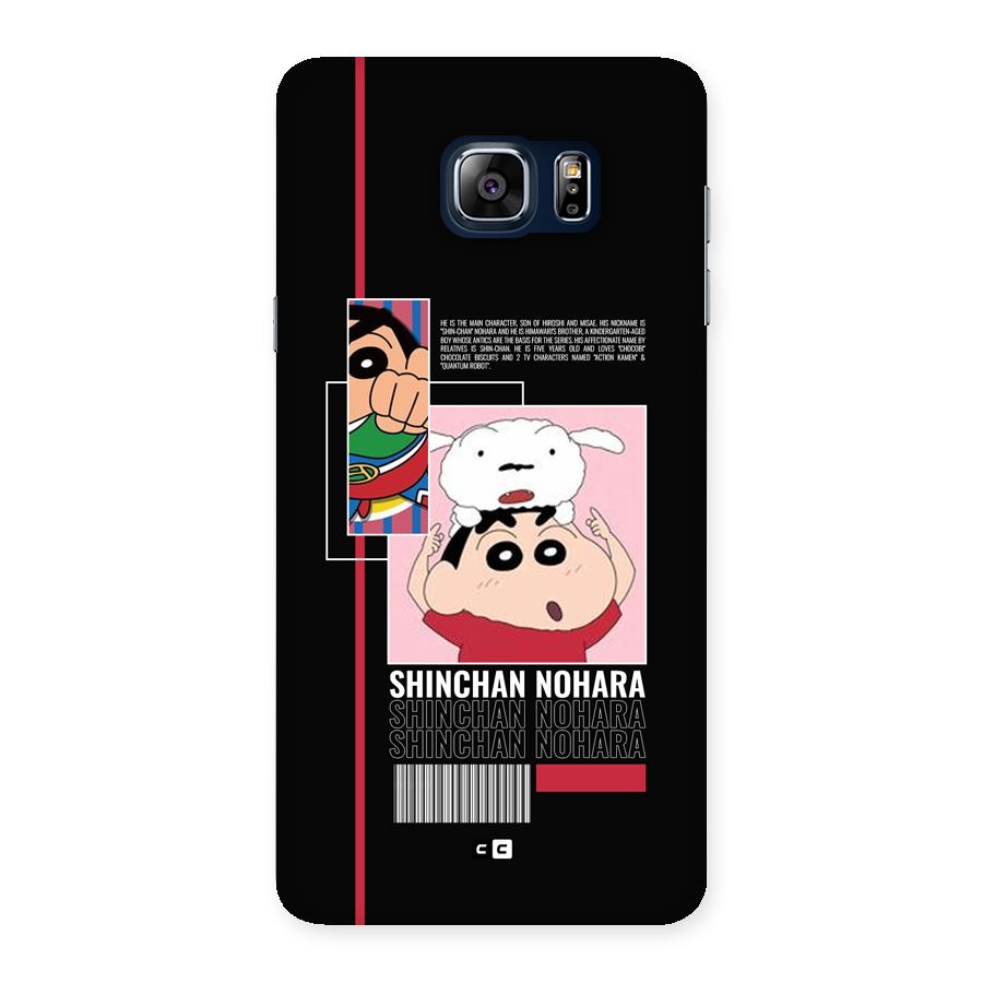 Shinchan Nohara Back Case for Galaxy Note 5