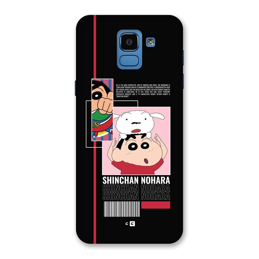 Shinchan Nohara Back Case for Galaxy On6