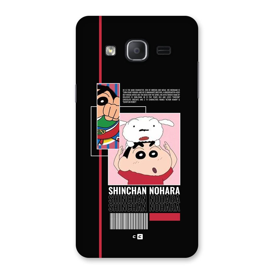 Shinchan Nohara Back Case for Galaxy On7 2015