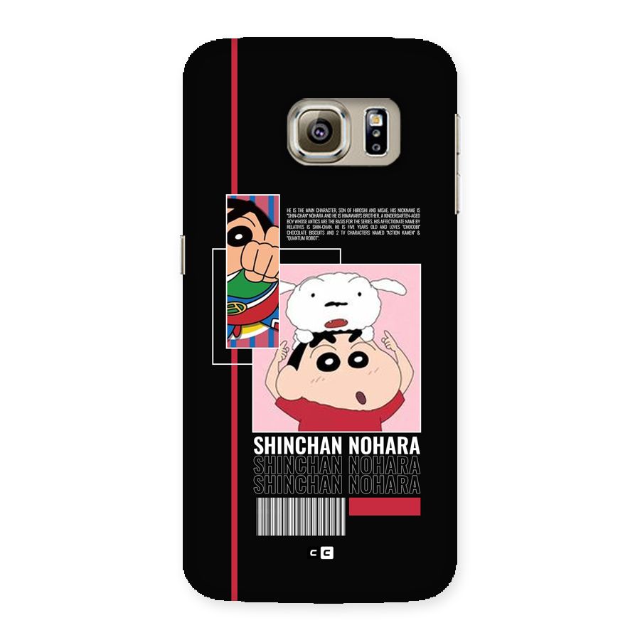 Shinchan Nohara Back Case for Galaxy S6 edge