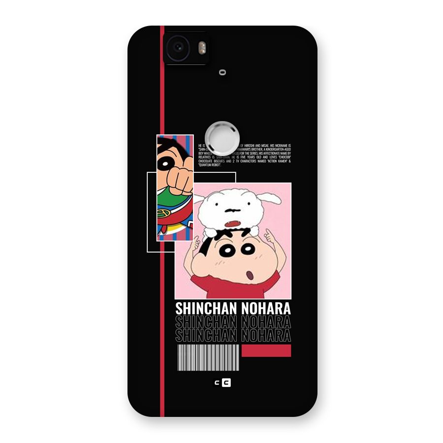 Shinchan Nohara Back Case for Google Nexus 6P