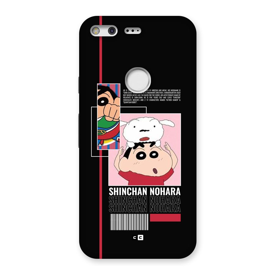 Shinchan Nohara Back Case for Google Pixel