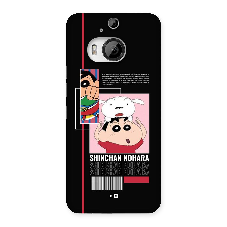 Shinchan Nohara Back Case for HTC One M9 Plus