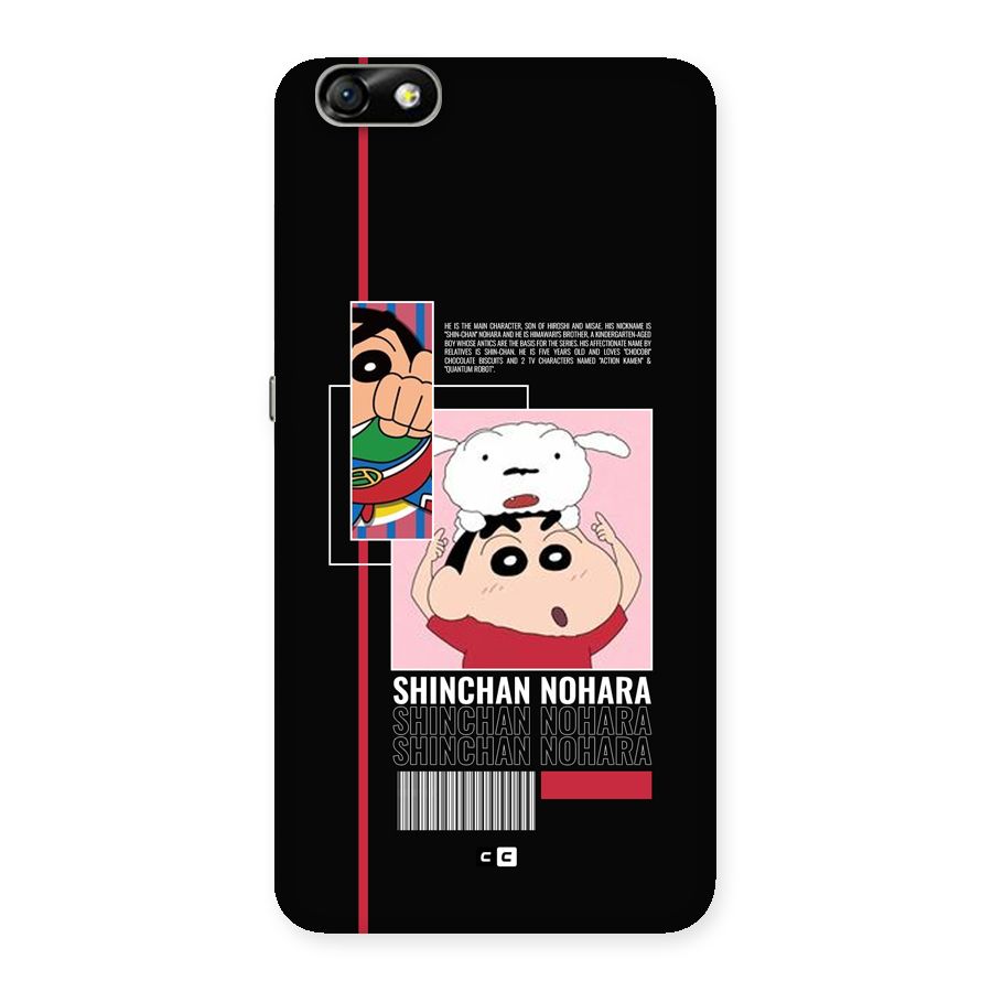 Shinchan Nohara Back Case for Honor 4X