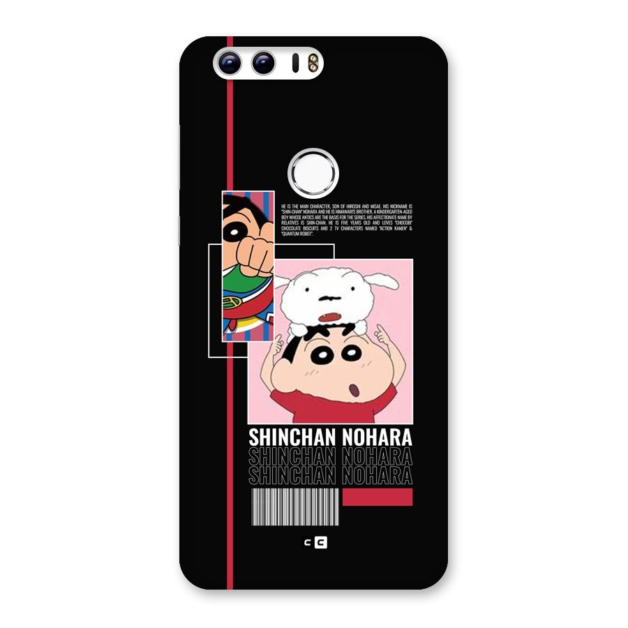 Shinchan Nohara Back Case for Honor 8