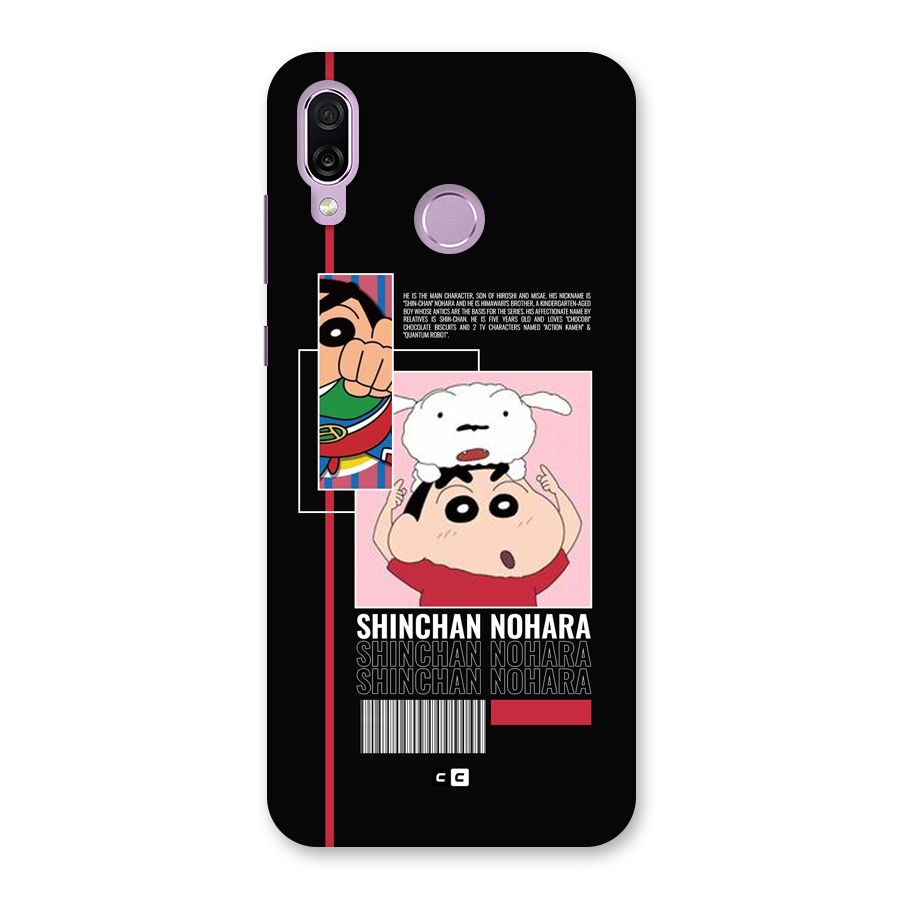 Shinchan Nohara Back Case for Honor Play