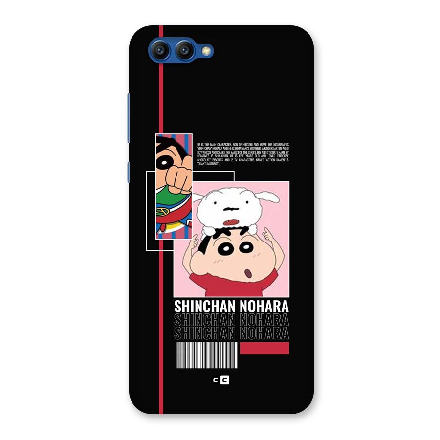 Shinchan Nohara Back Case for Honor View 10