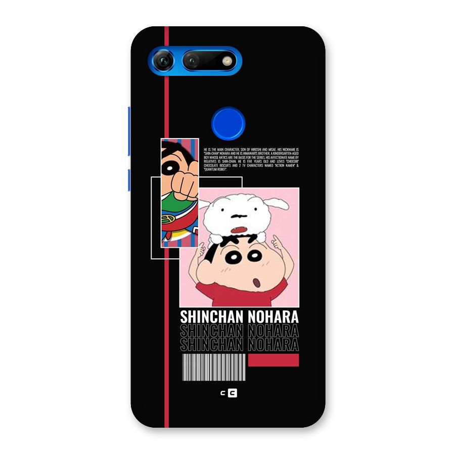 Shinchan Nohara Back Case for Honor View 20
