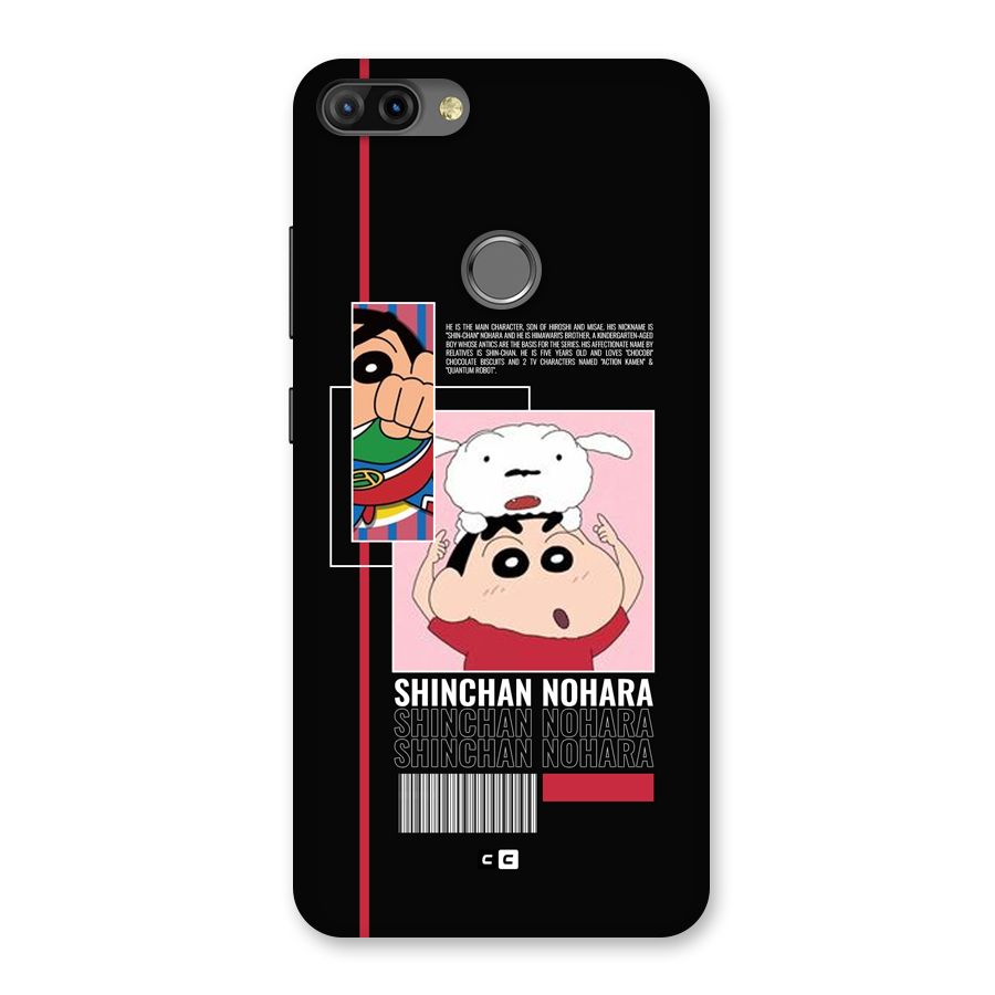 Shinchan Nohara Back Case for Infinix Hot 6 Pro