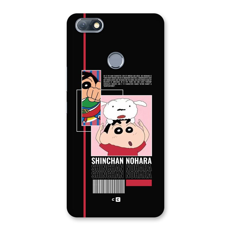 Shinchan Nohara Back Case for Infinix Note 5