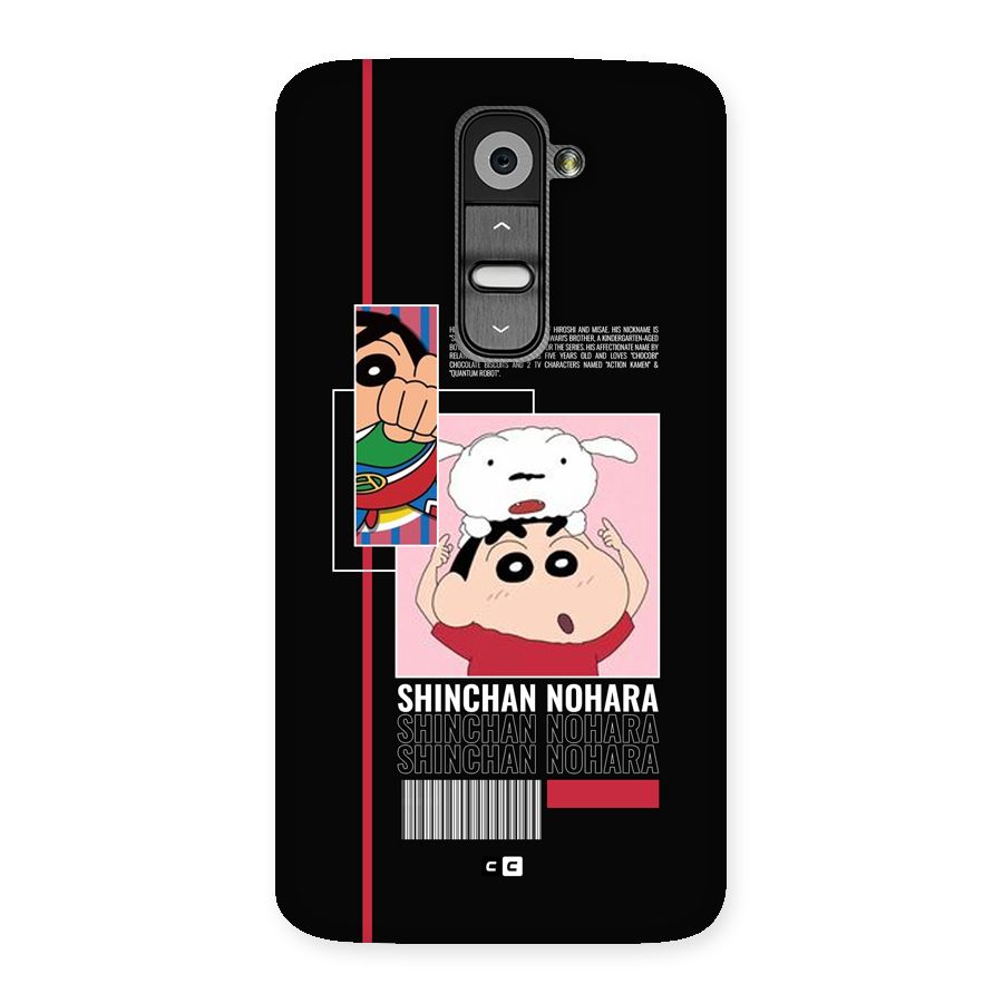 Shinchan Nohara Back Case for LG G2