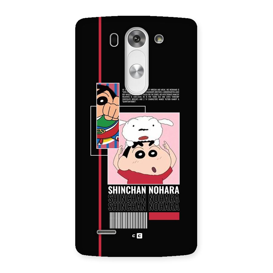 Shinchan Nohara Back Case for LG G3 Mini