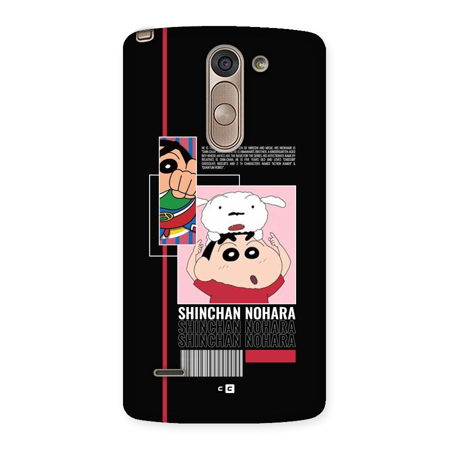 Shinchan Nohara Back Case for LG G3 Stylus
