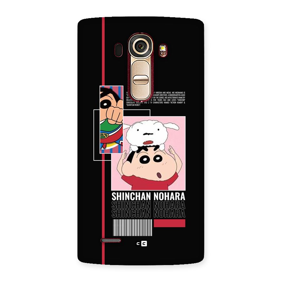 Shinchan Nohara Back Case for LG G4