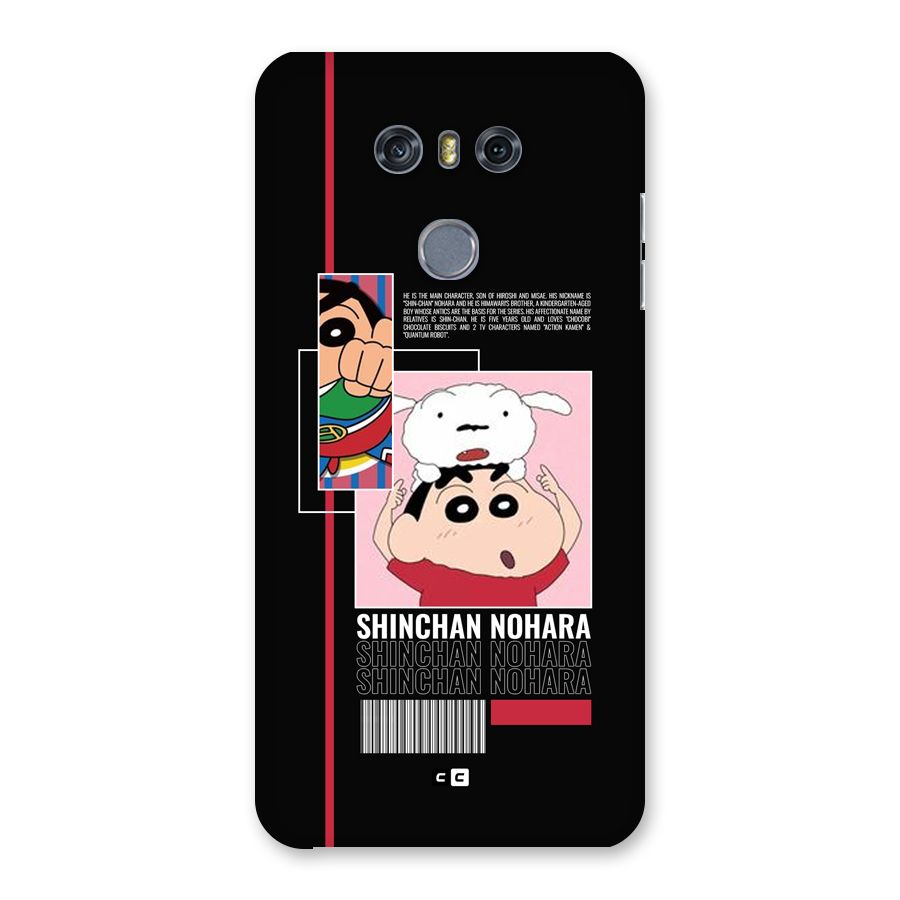 Shinchan Nohara Back Case for LG G6