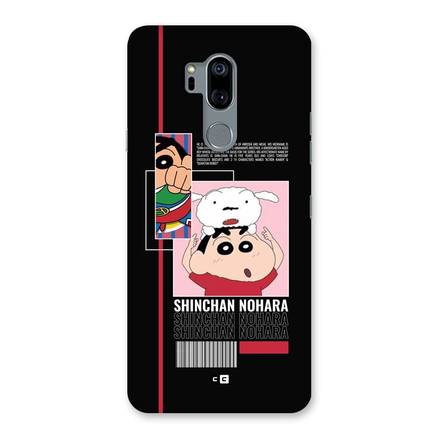 Shinchan Nohara Back Case for LG G7