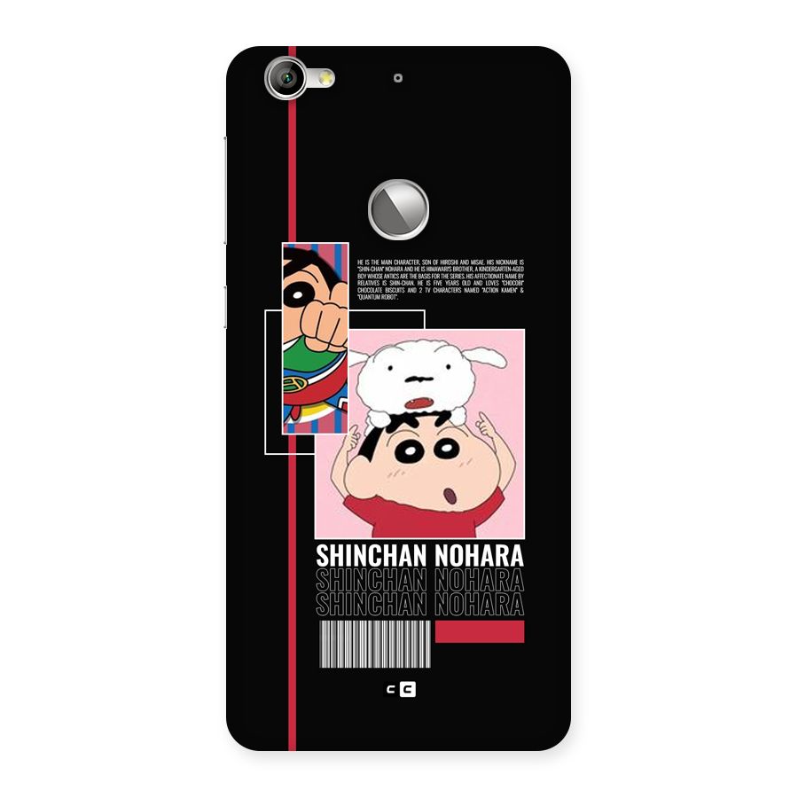 Shinchan Nohara Back Case for Le 1S