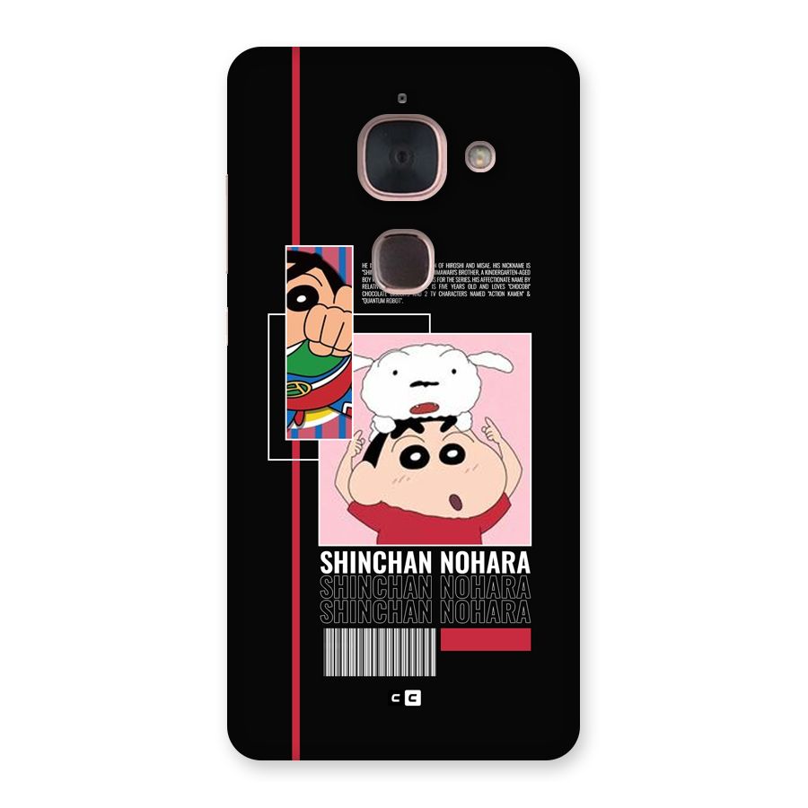Shinchan Nohara Back Case for Le Max 2