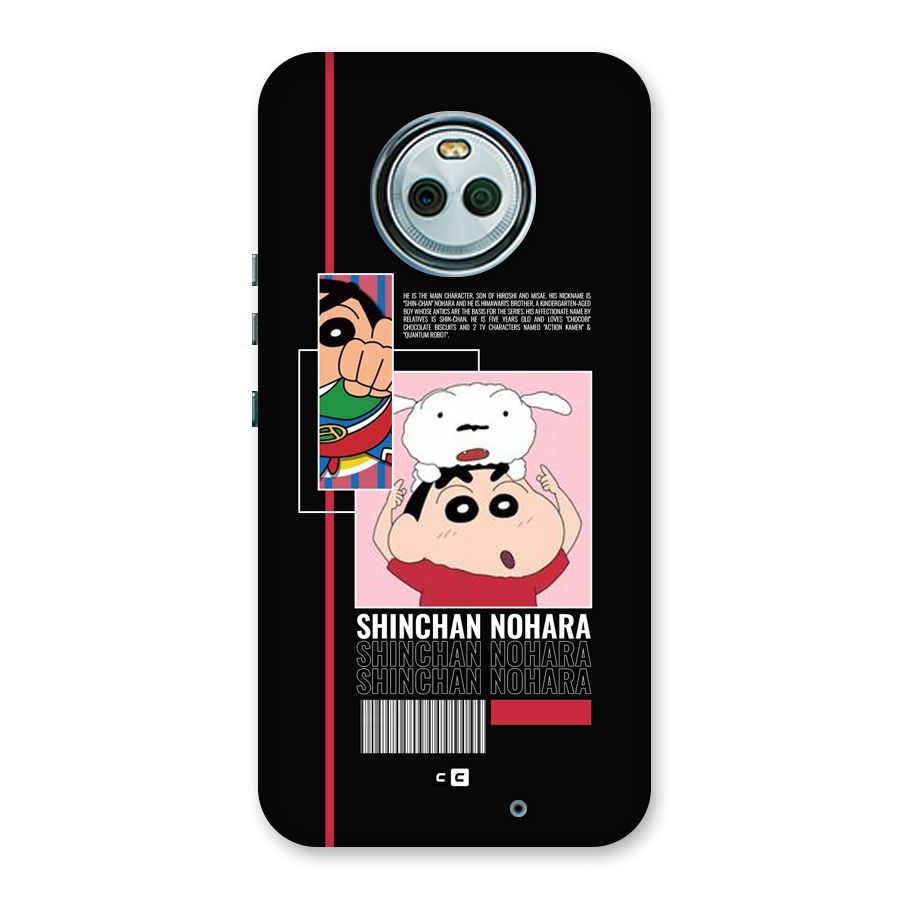 Shinchan Nohara Back Case for Moto X4