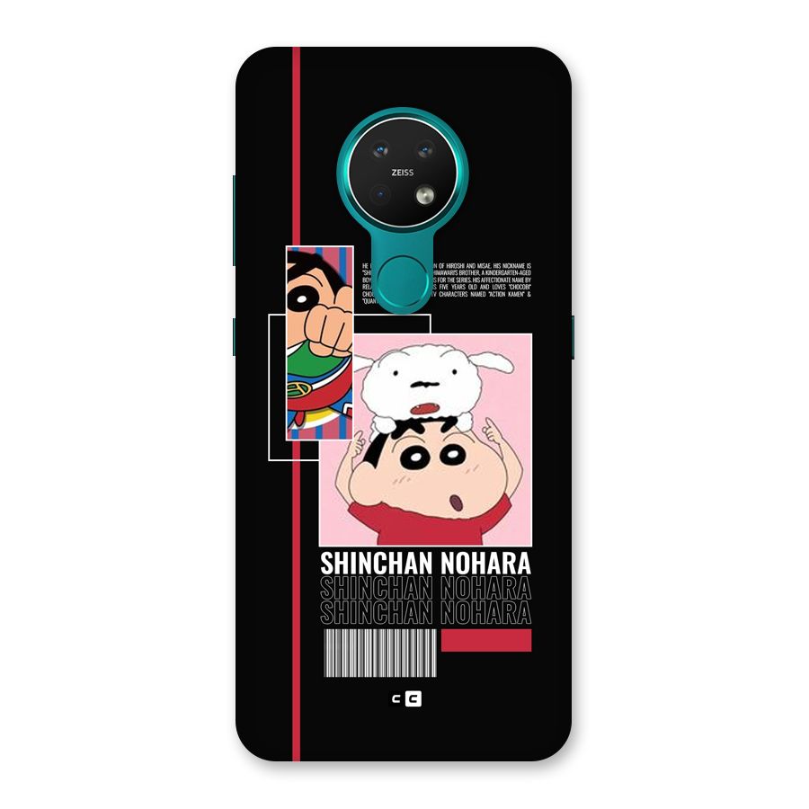 Shinchan Nohara Back Case for Nokia 7.2