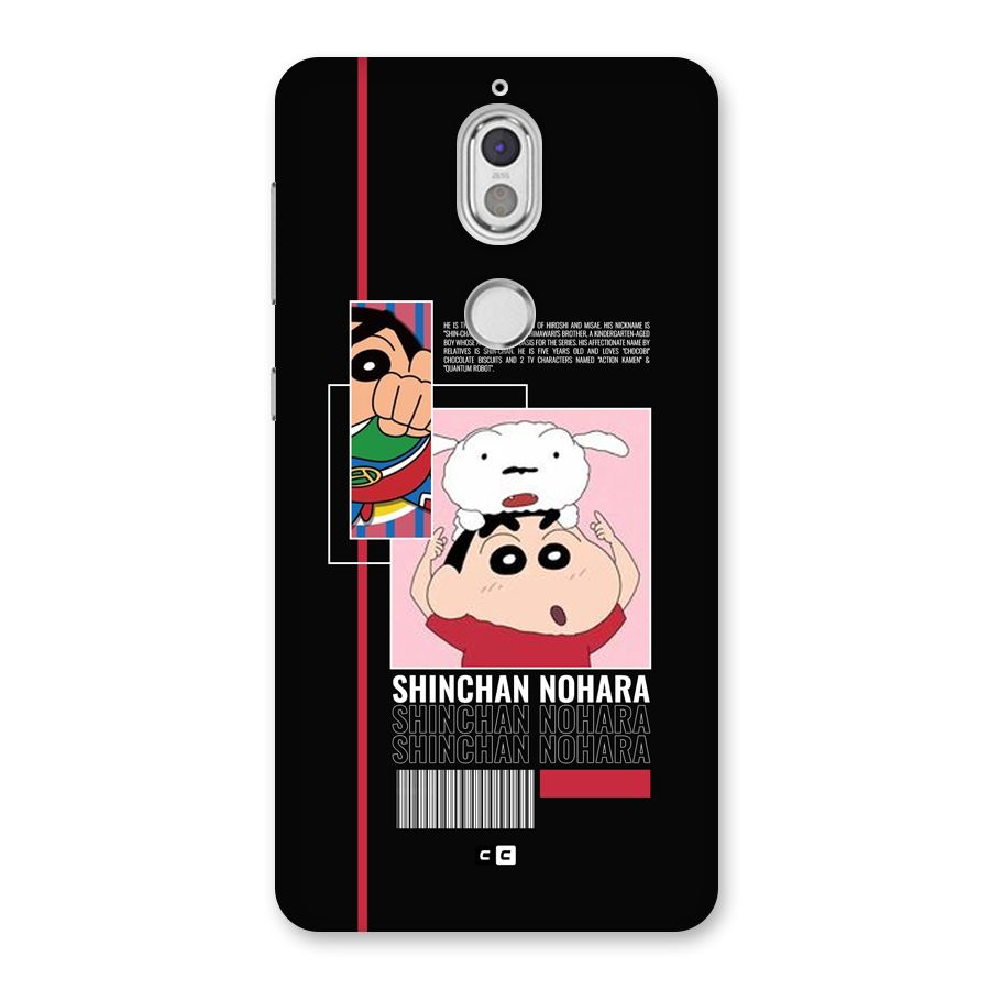 Shinchan Nohara Back Case for Nokia 7