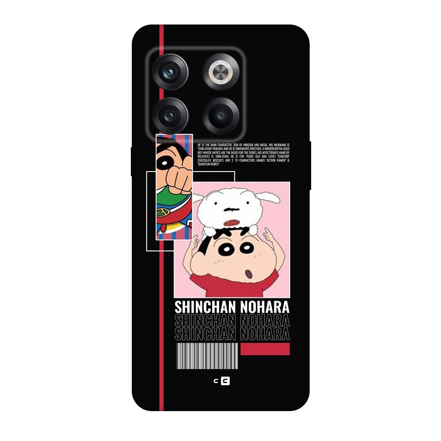 Shinchan Nohara Back Case for OnePlus 10T