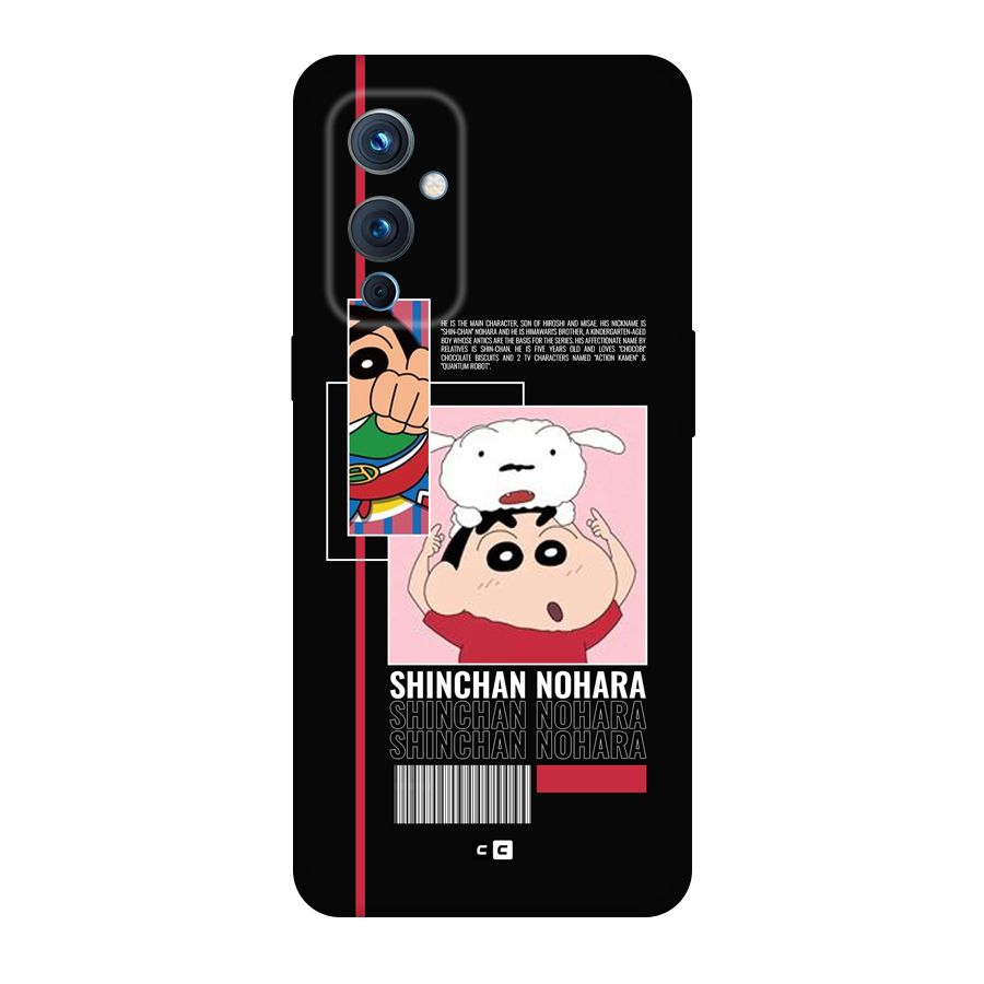 Shinchan Nohara Back Case for OnePlus 9