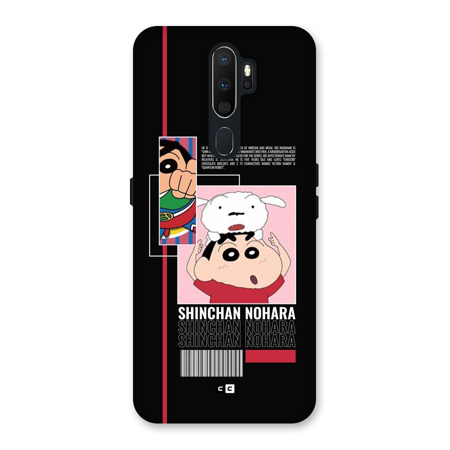 Shinchan Nohara Back Case for Oppo A5 (2020)