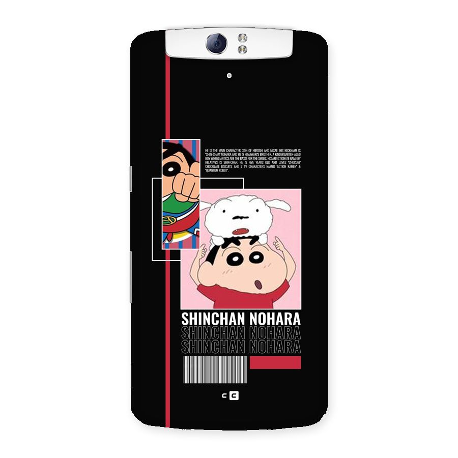 Shinchan Nohara Back Case for Oppo N1