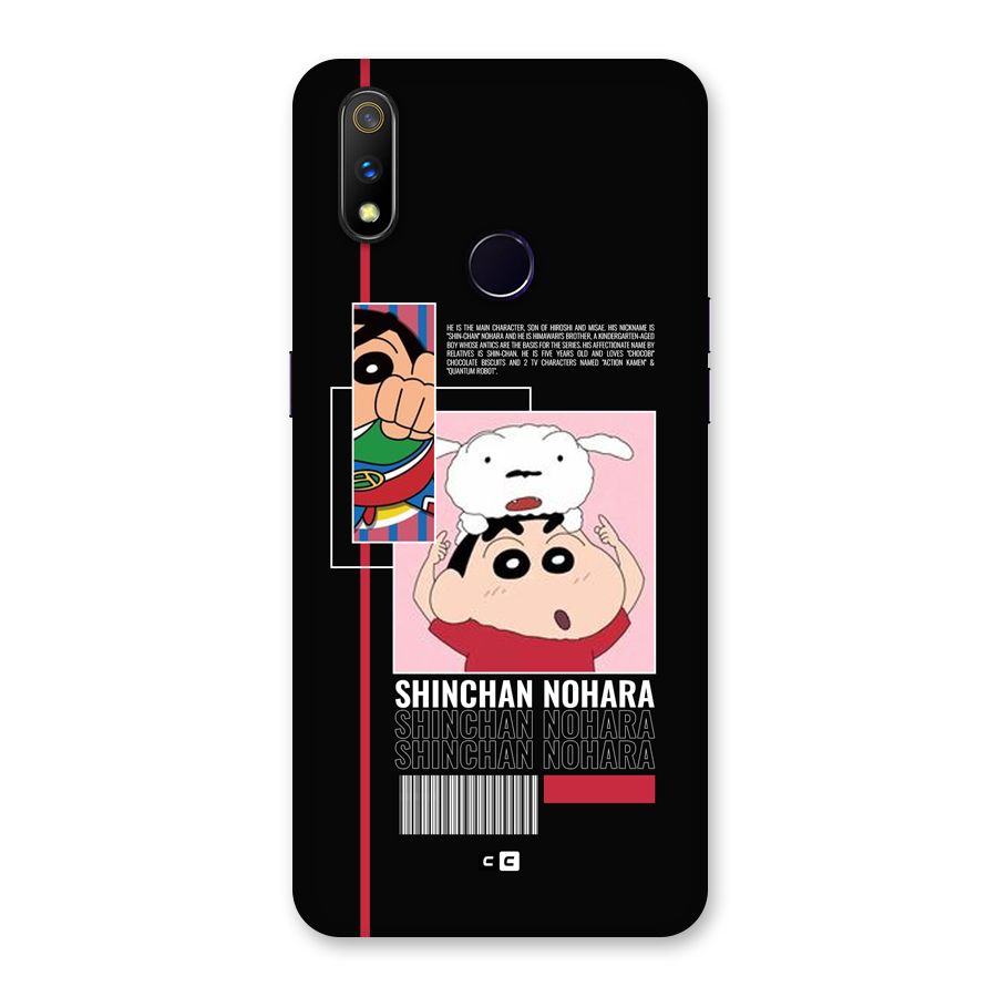 Shinchan Nohara Back Case for Realme 3 Pro