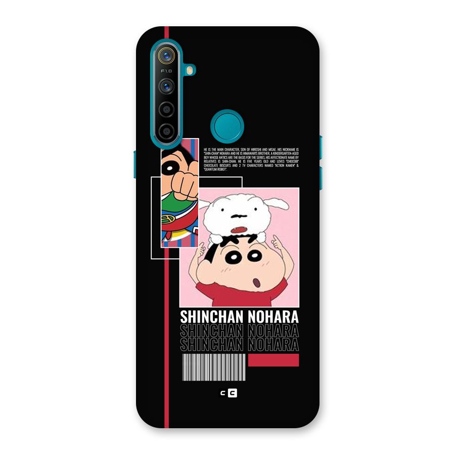 Shinchan Nohara Back Case for Realme 5i