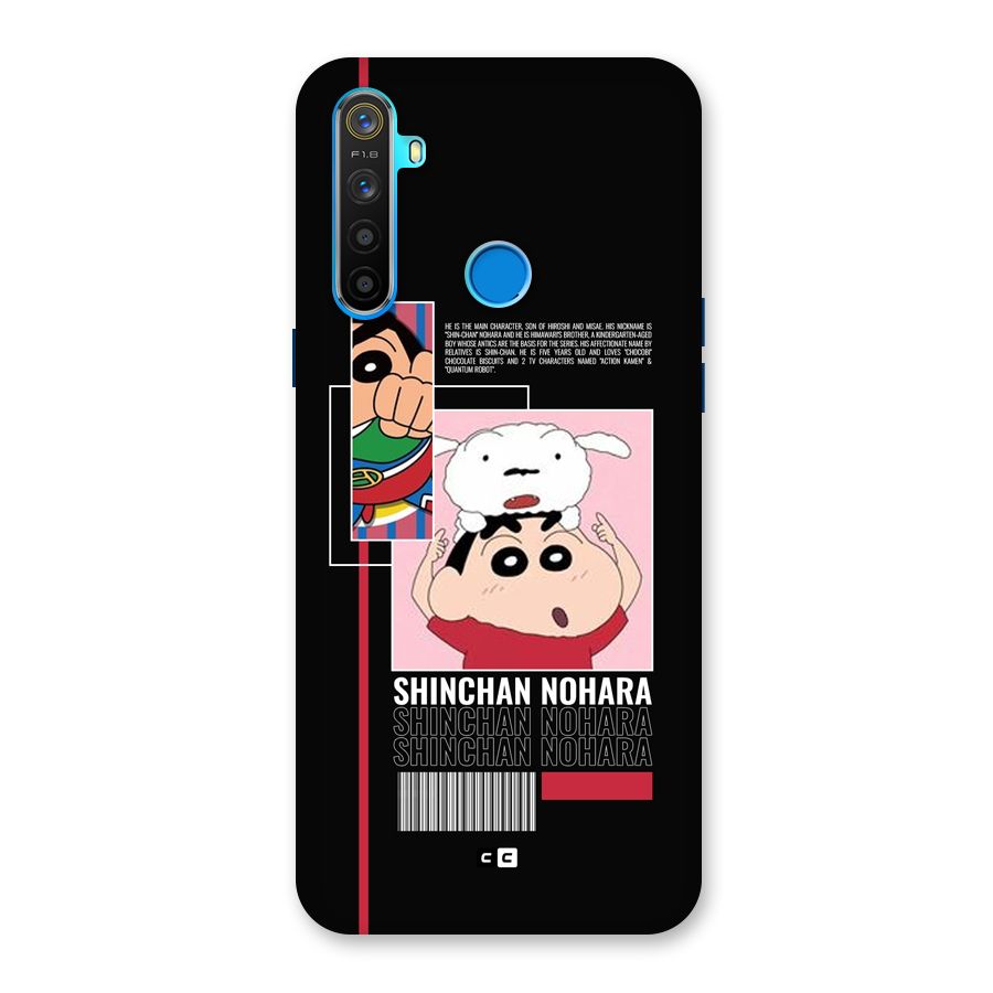 Shinchan Nohara Back Case for Realme 5s
