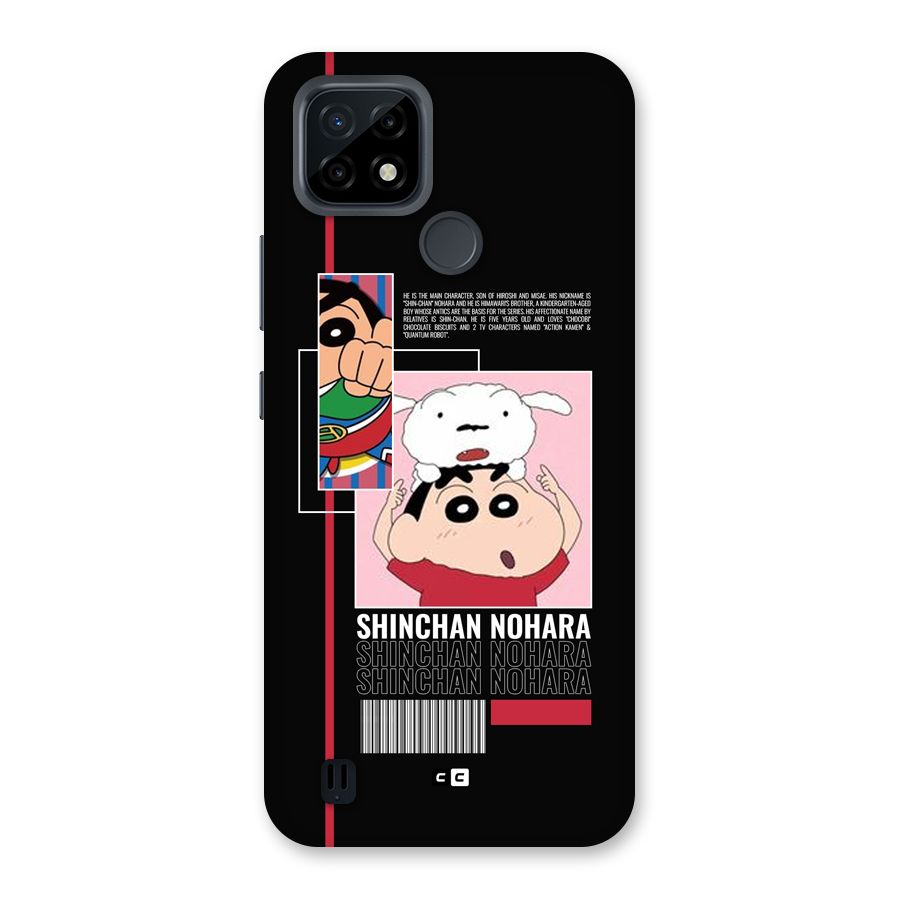 Shinchan Nohara Back Case for Realme C21