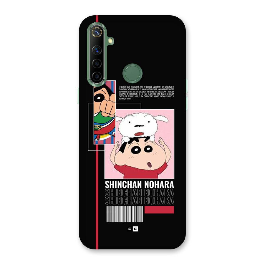 Shinchan Nohara Back Case for Realme Narzo 10