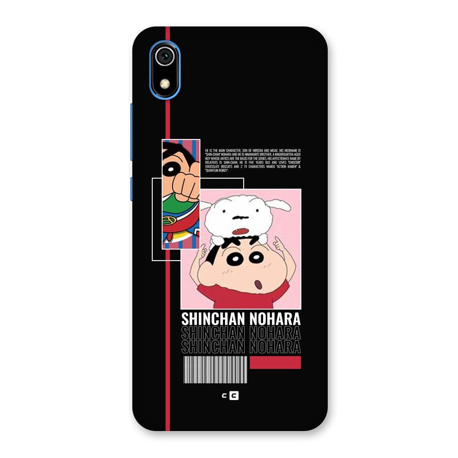 Shinchan Nohara Back Case for Redmi 7A
