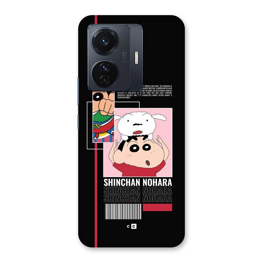 Shinchan Nohara Back Case for Vivo T1 Pro