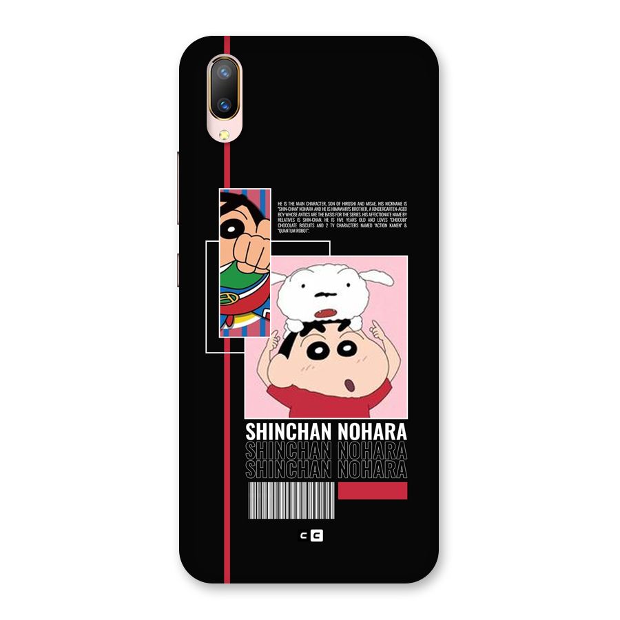 Shinchan Nohara Back Case for Vivo V11 Pro