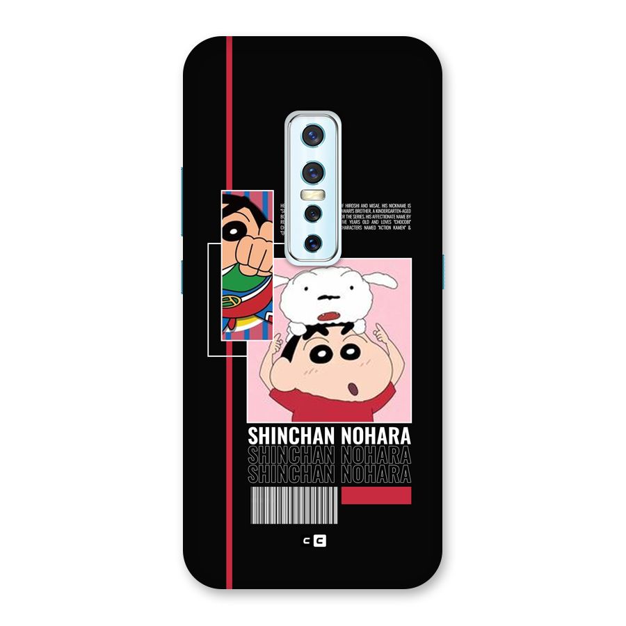 Shinchan Nohara Back Case for Vivo V17 Pro