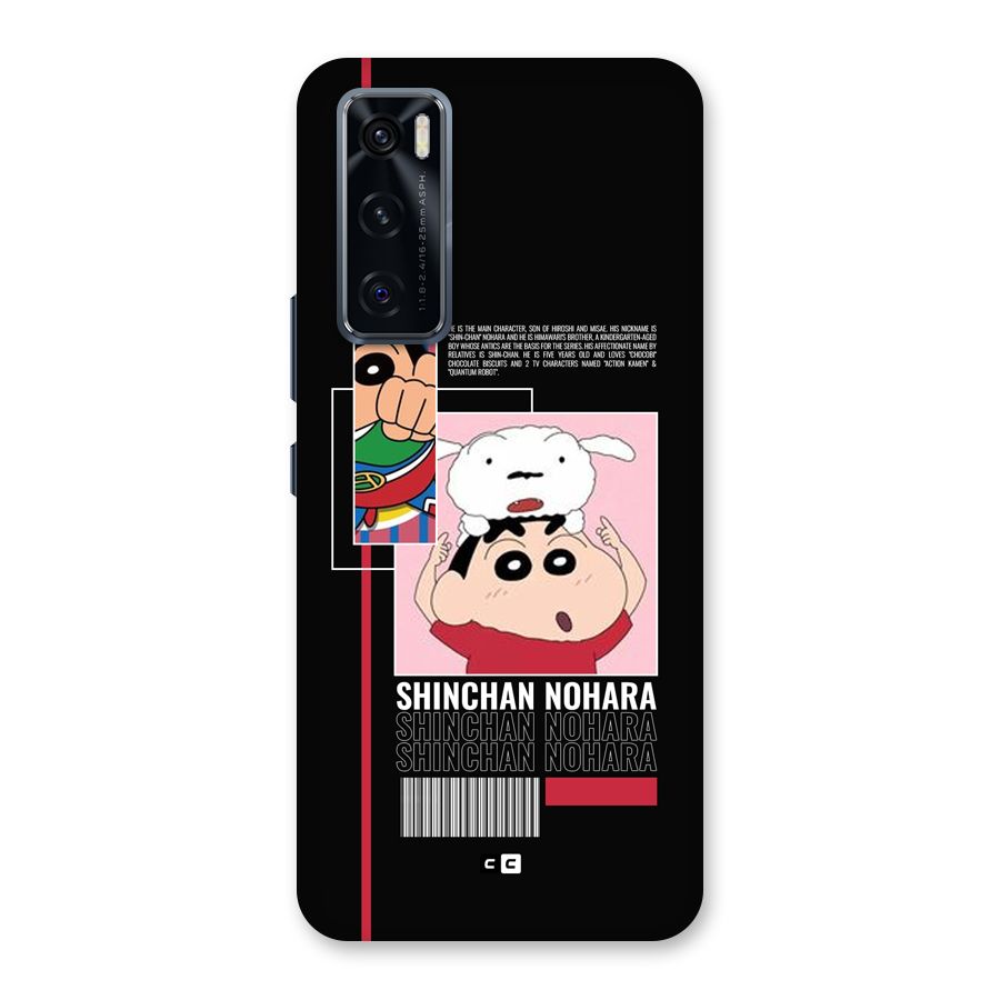 Shinchan Nohara Back Case for Vivo V20 SE