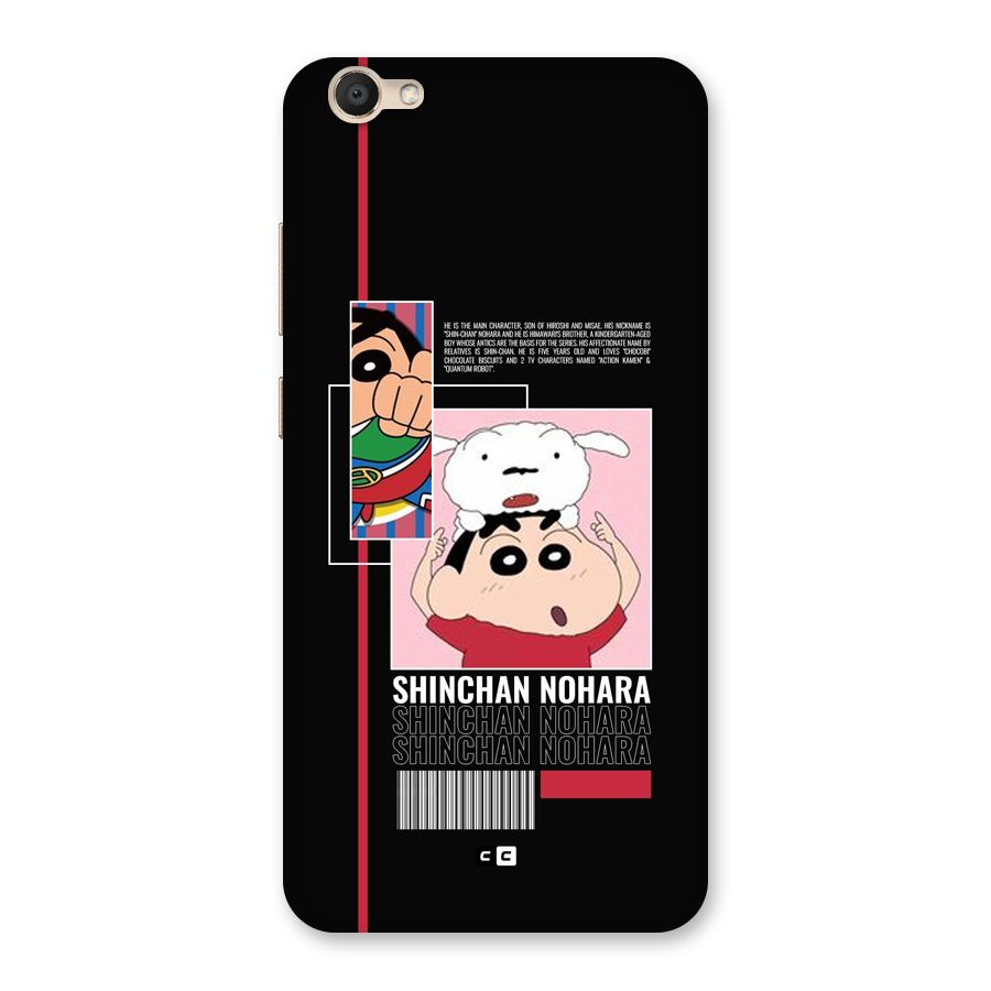 Shinchan Nohara Back Case for Vivo V5