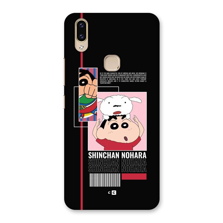 Shinchan Nohara Back Case for Vivo V9 Youth