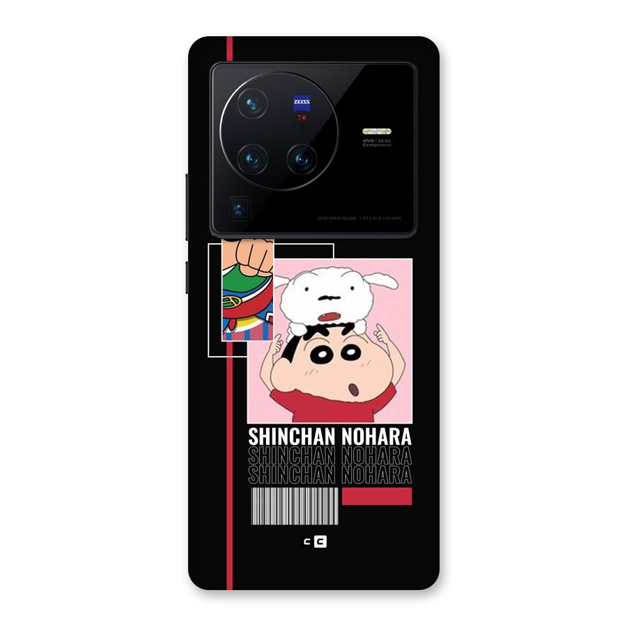 Shinchan Nohara Back Case for Vivo X80 Pro