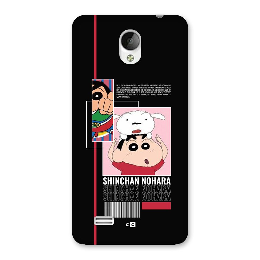 Shinchan Nohara Back Case for Vivo Y21