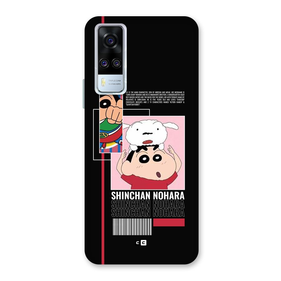 Shinchan Nohara Back Case for Vivo Y31